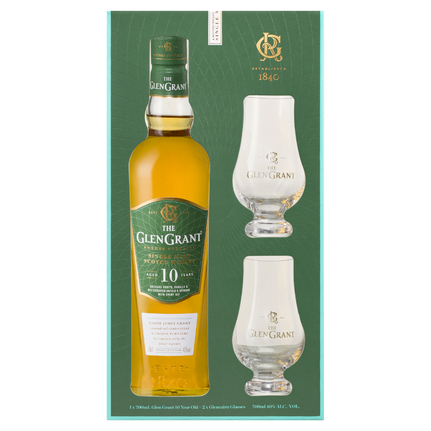 Glen Grant 10 Year Old Gift Pack
