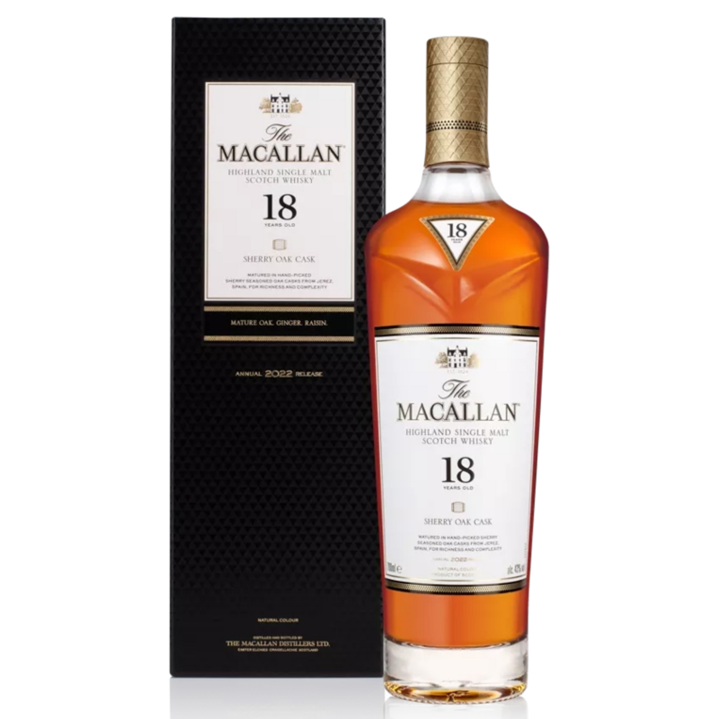 Macallan 18yo Sherry Cask 2022 Release 700ml