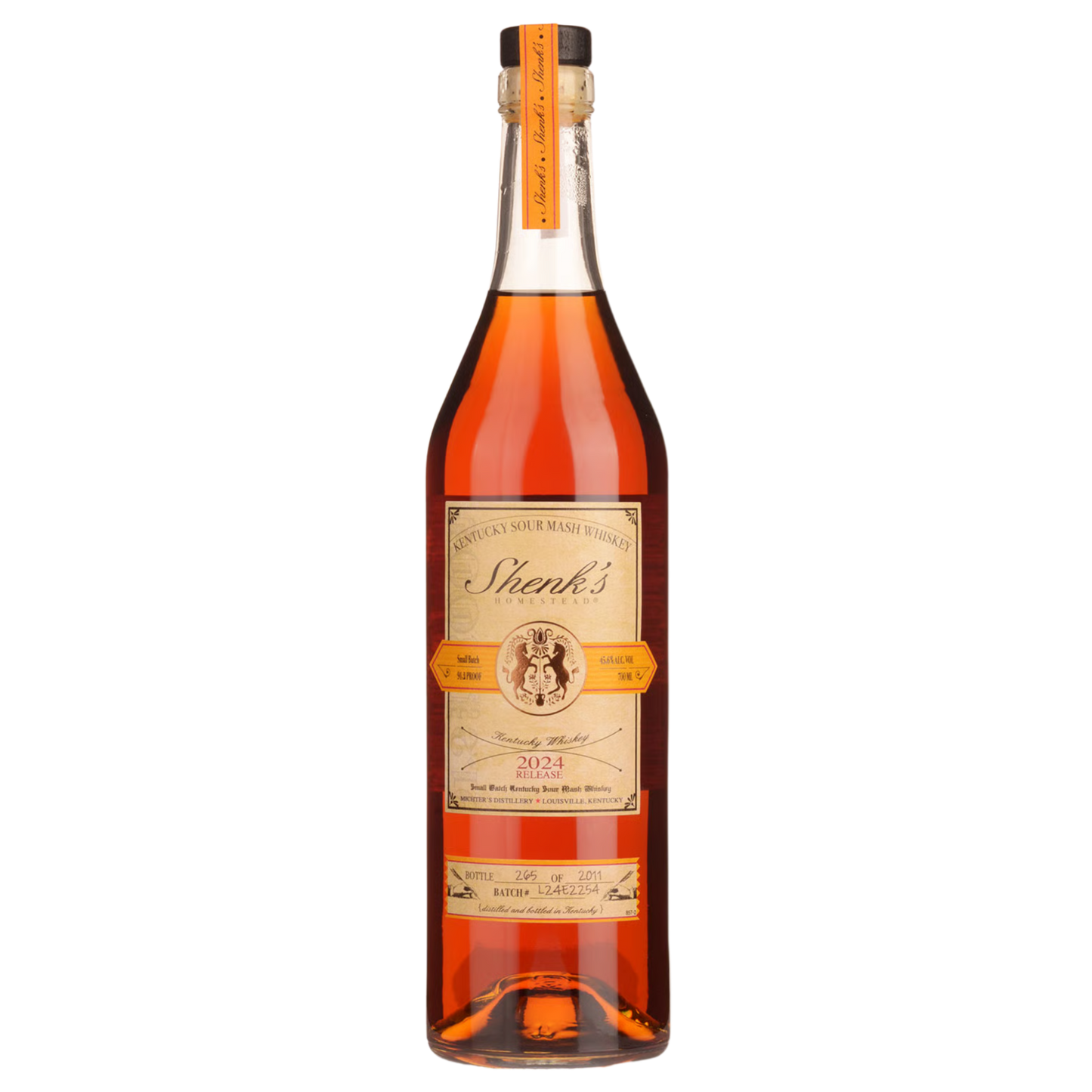Shenks Homestead 2024 Sour Mash Whiskey 700ml