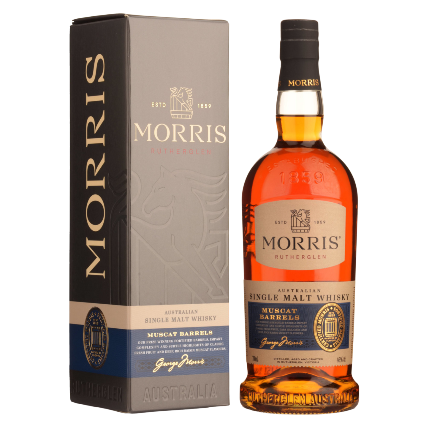Morris Muscat Barrel Whisky 700ml