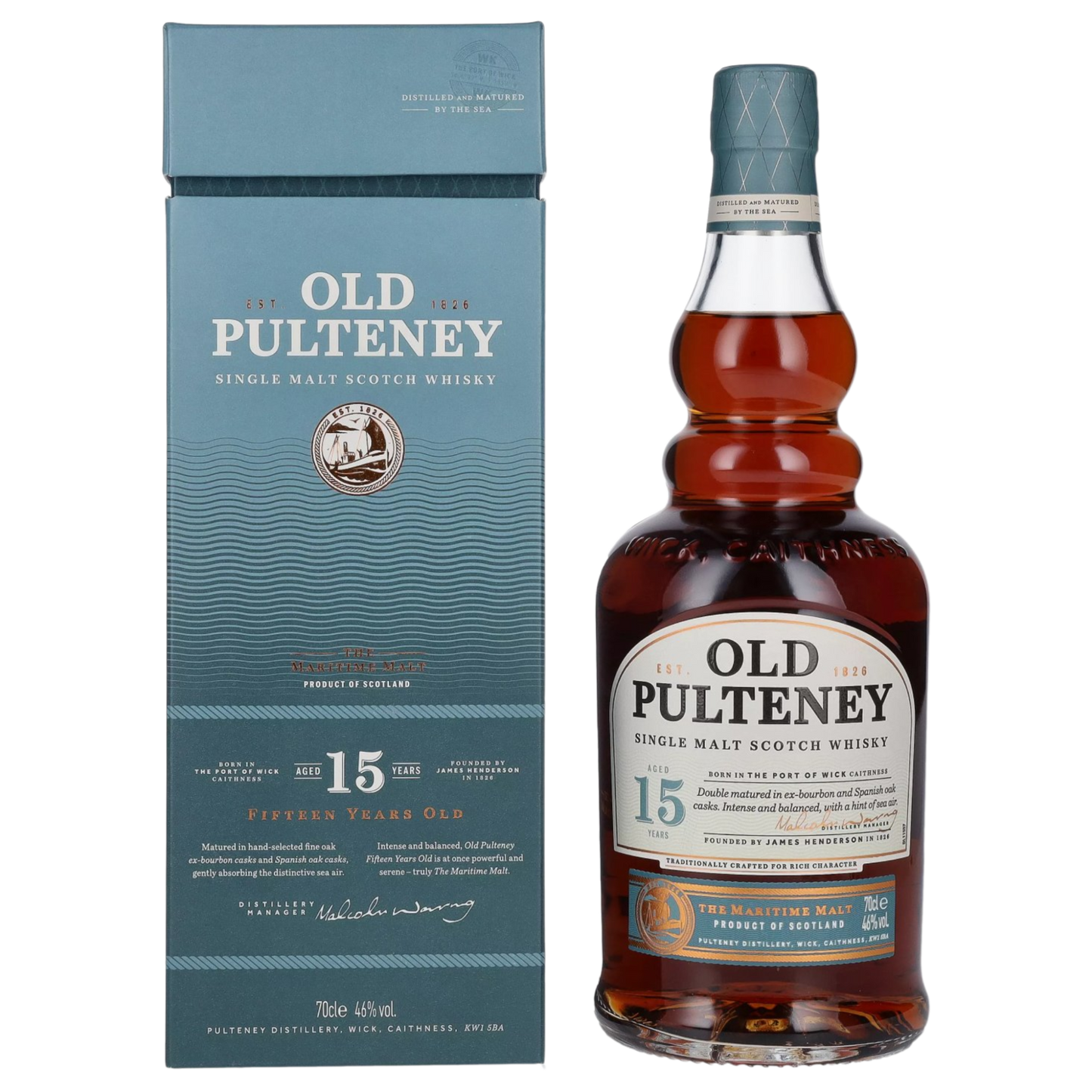Old Pulteney 15 Year Old 700ml