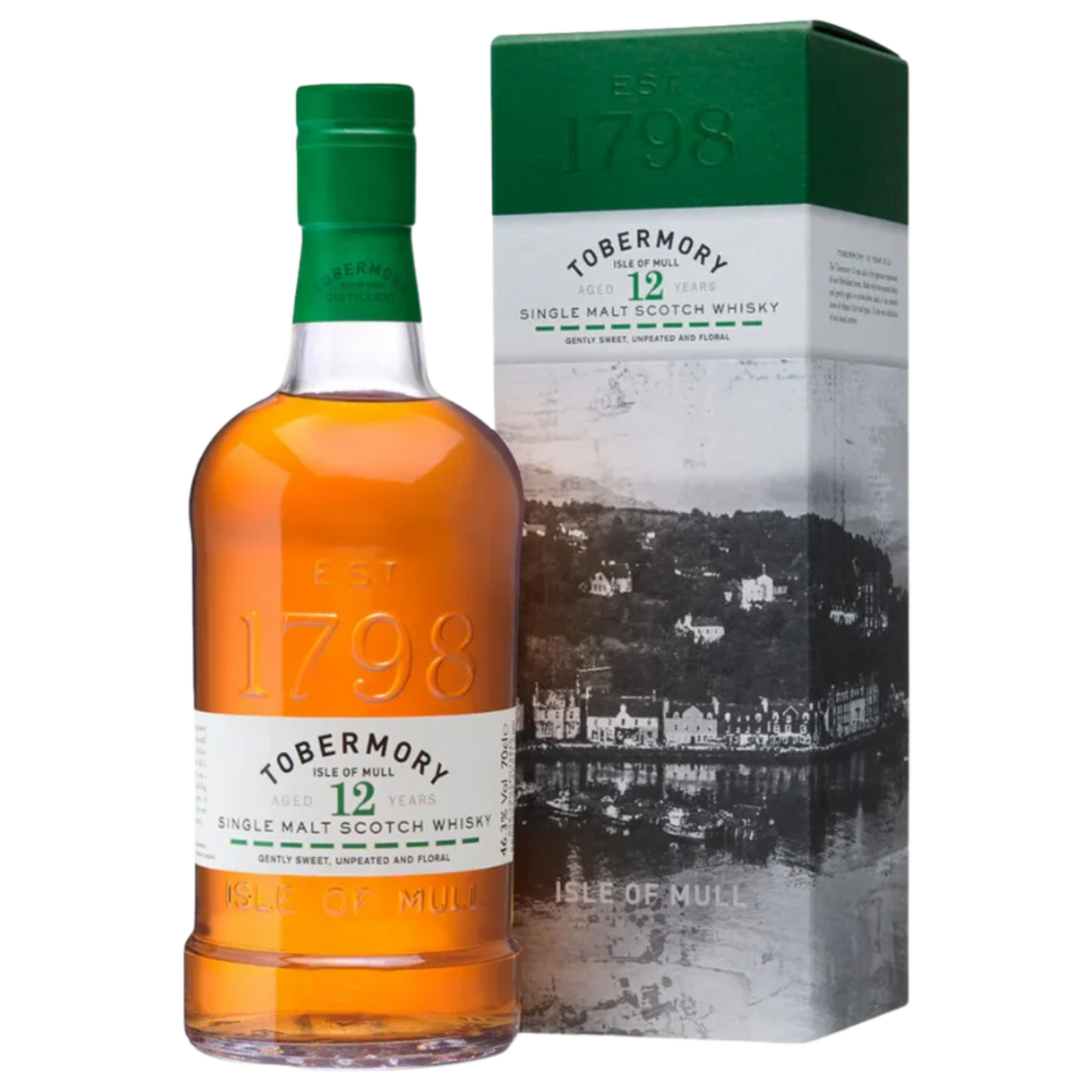 Tobermory 12 Year Old Single Malt Whisky 700ml