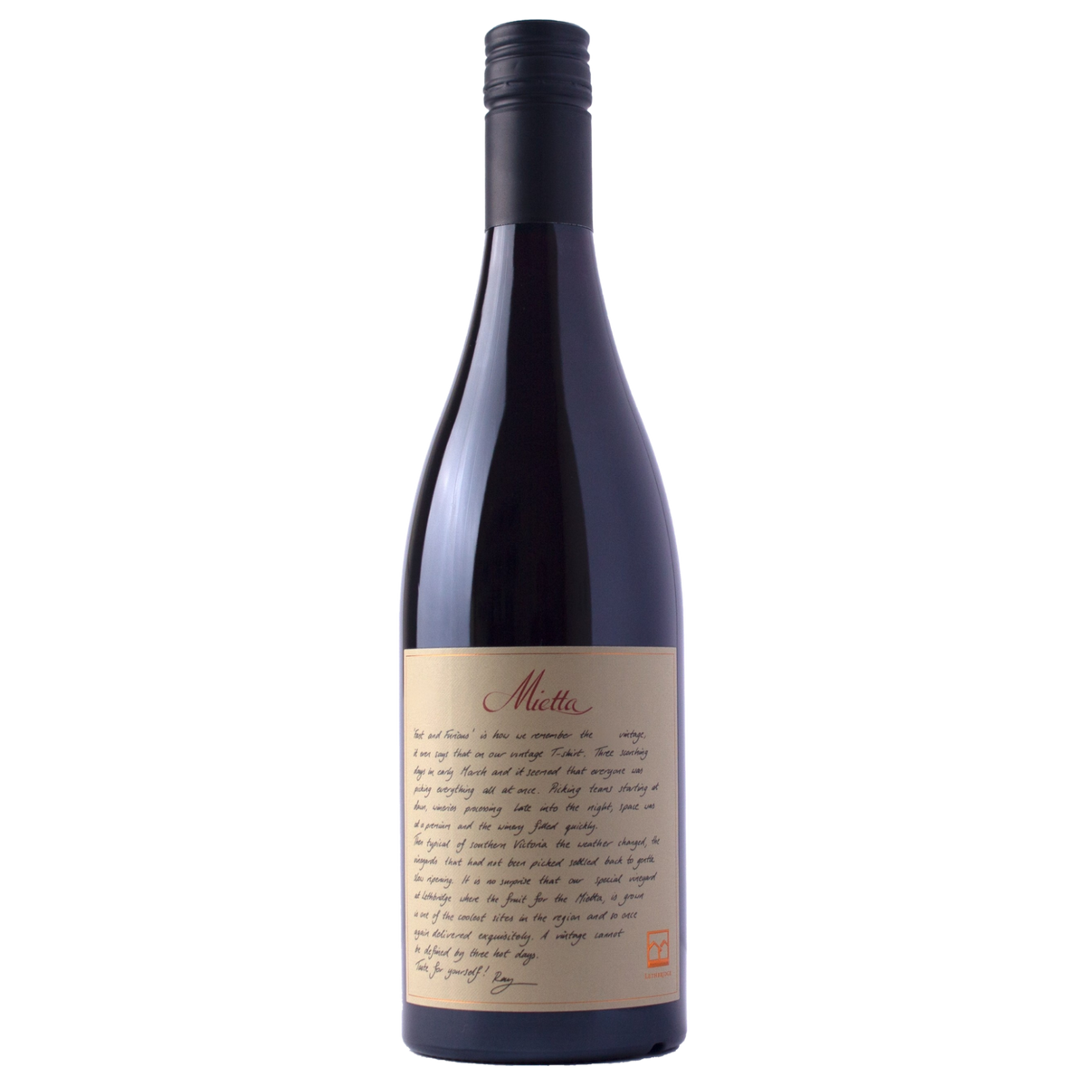 Lethbridge Mietta Pinot Noir 750ml