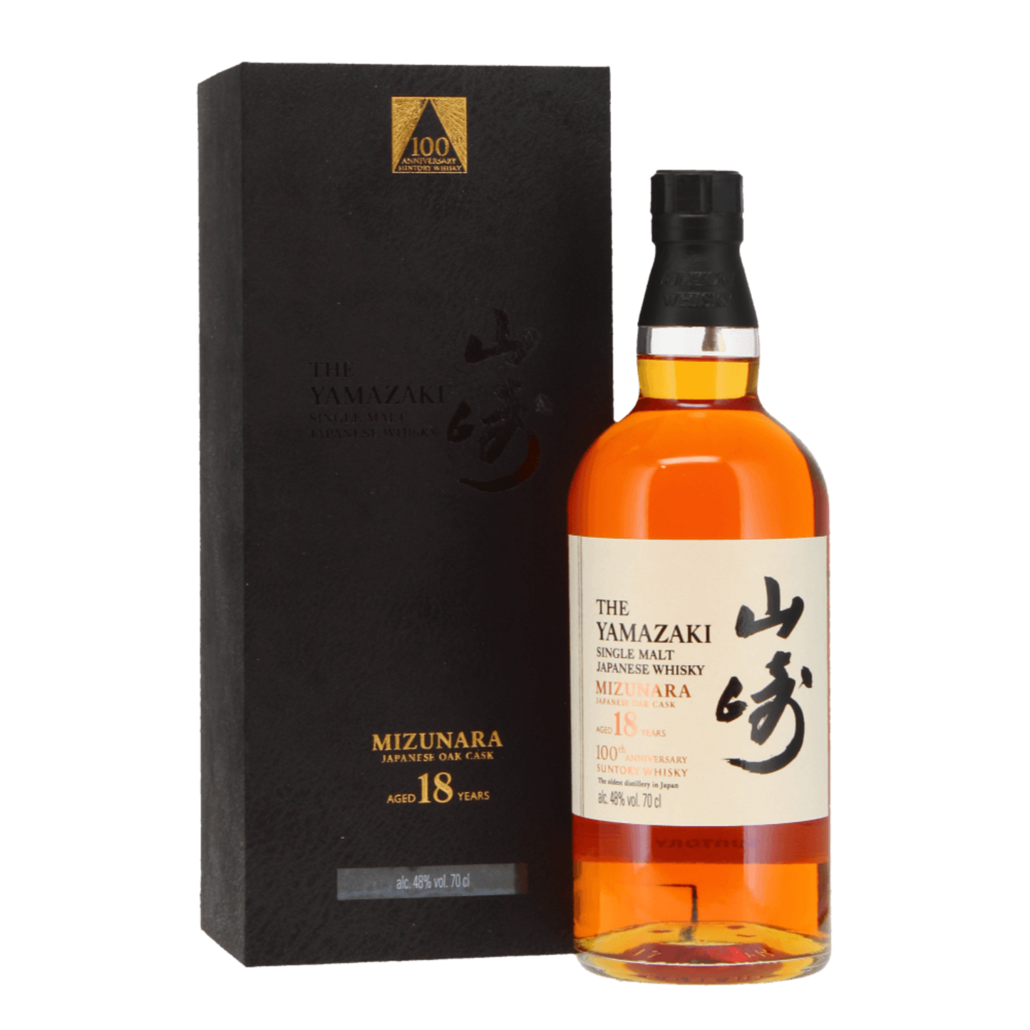 Yamazaki Mizunara Cask 18yo 700ml (100th Anniversary Edition)