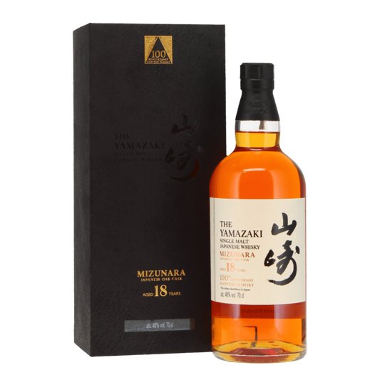 Yamazaki Mizunara Cask 18yo 700ml (100th Anniversary Edition)