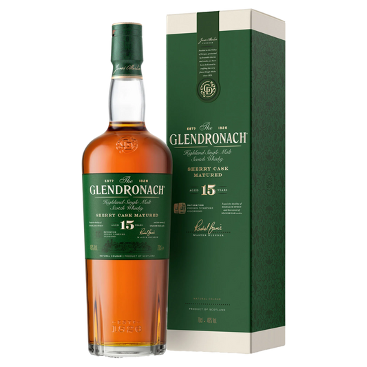 Glendronach 15yo Single Malt Whisky 700ml