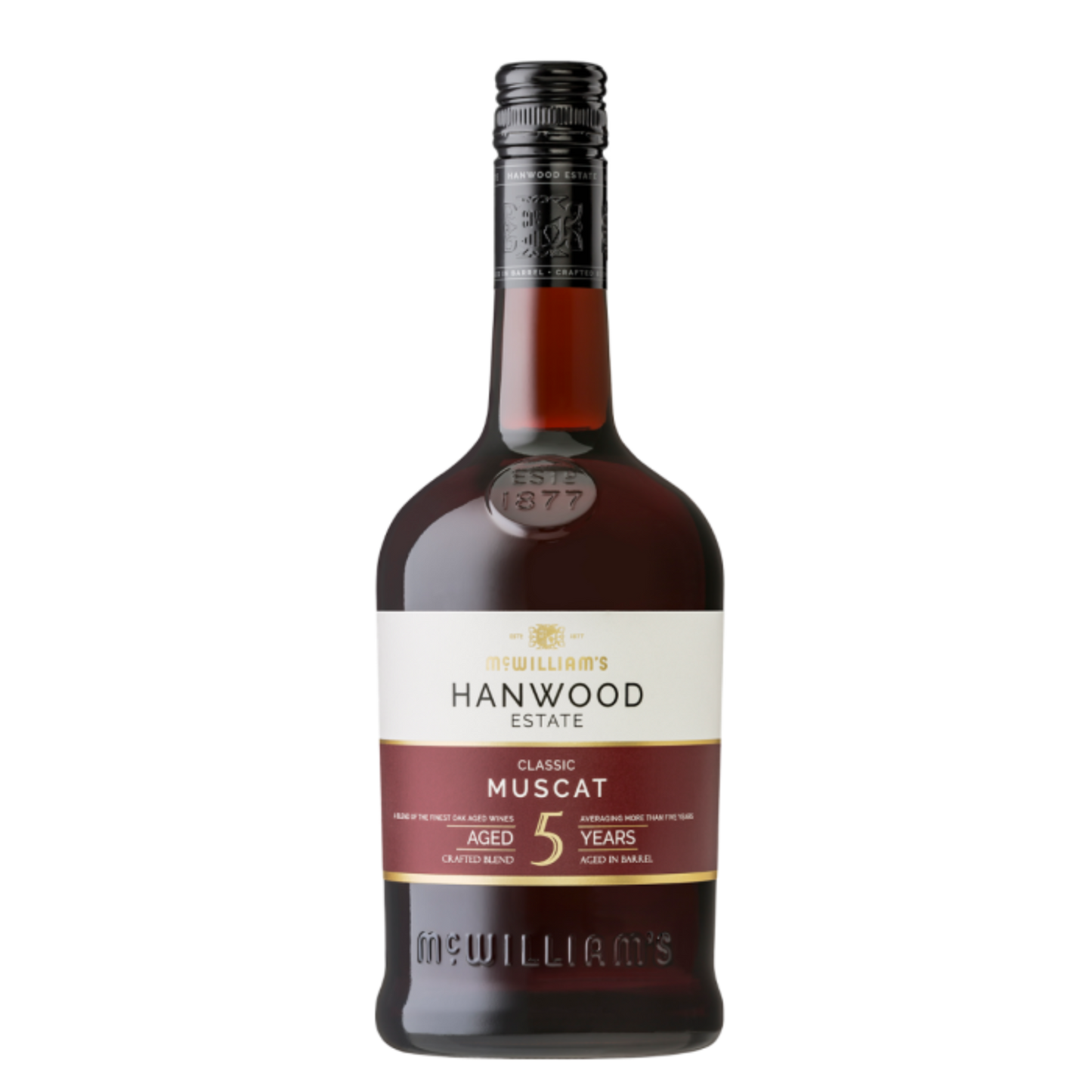McWilliams Hanwood Classic 5yo Muscat 750ml