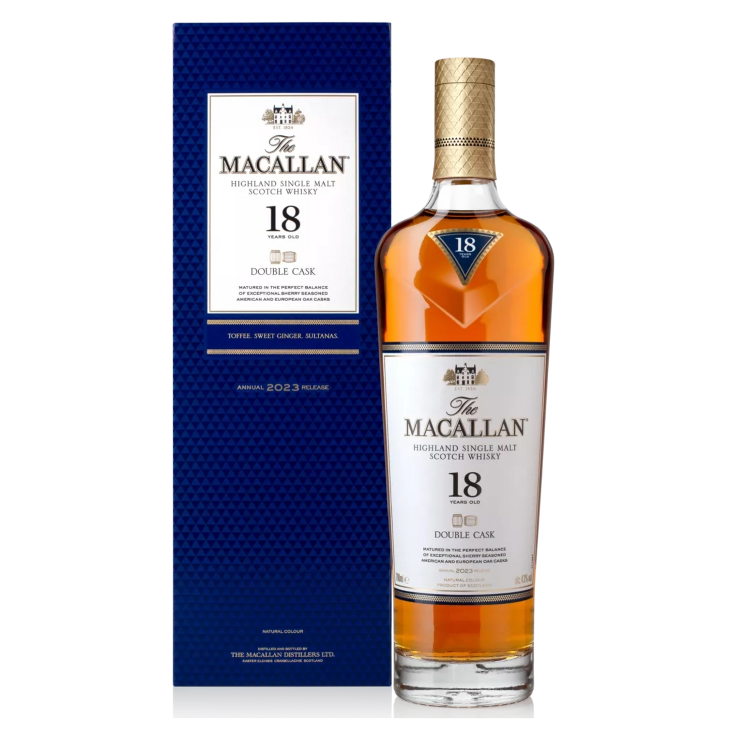 Macallan 18yo Double Cask 2023 Release 700ml