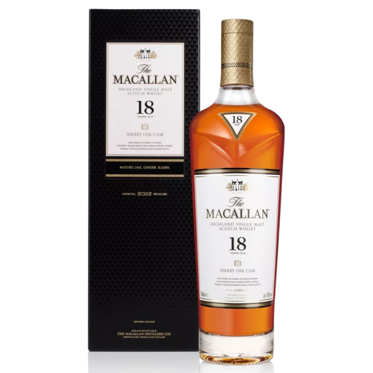 Macallan 18yo Sherry Cask 2022 Release 700ml