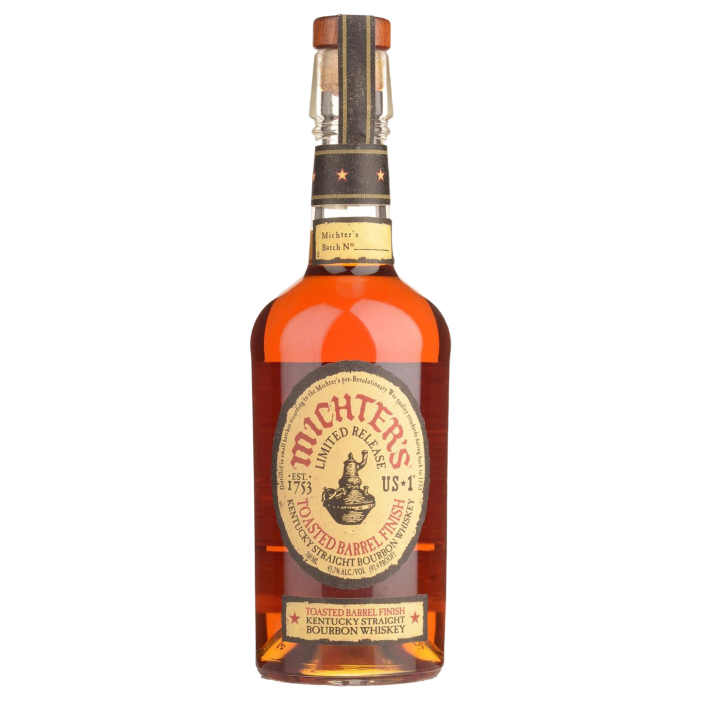 Michters Toasted Barrel Finish Bourbon Whiskey 700ml