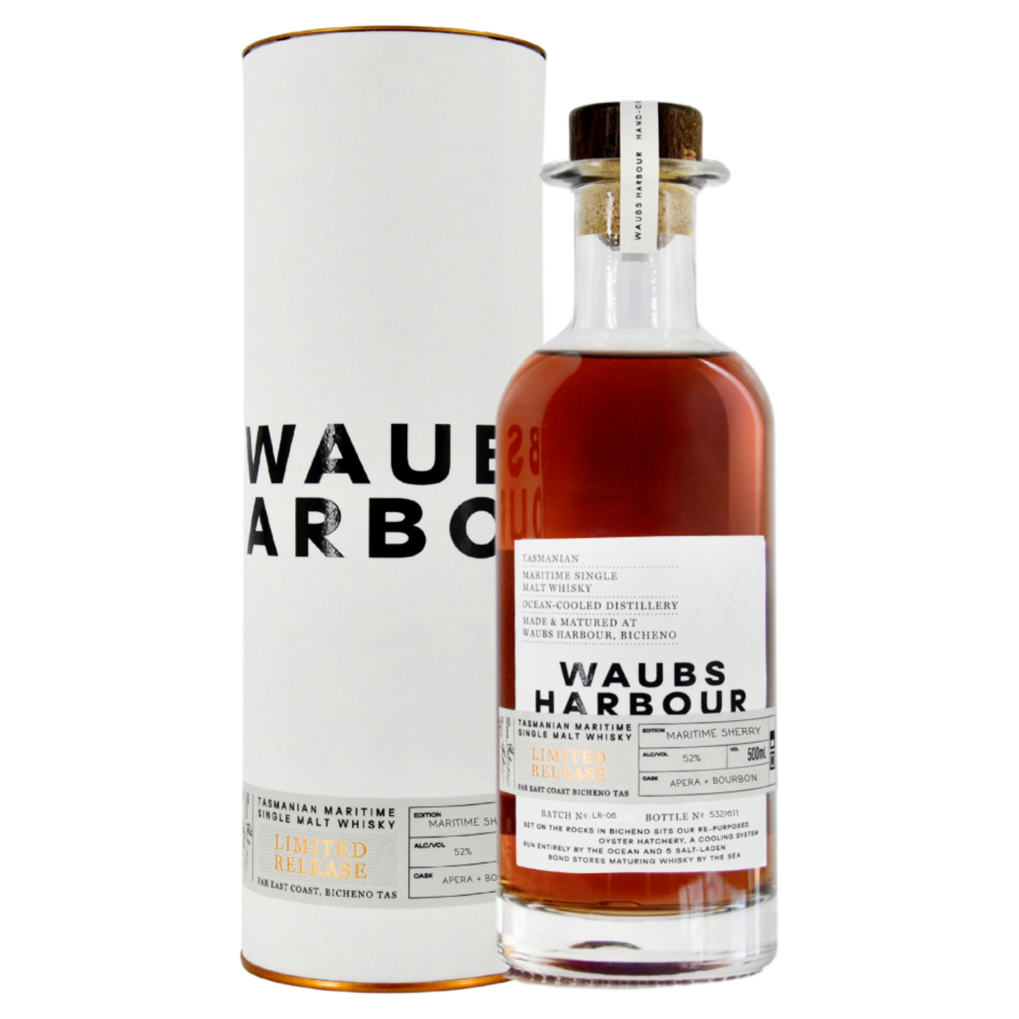 Waubs Harbour Maritime Sherry Whisky 500ml