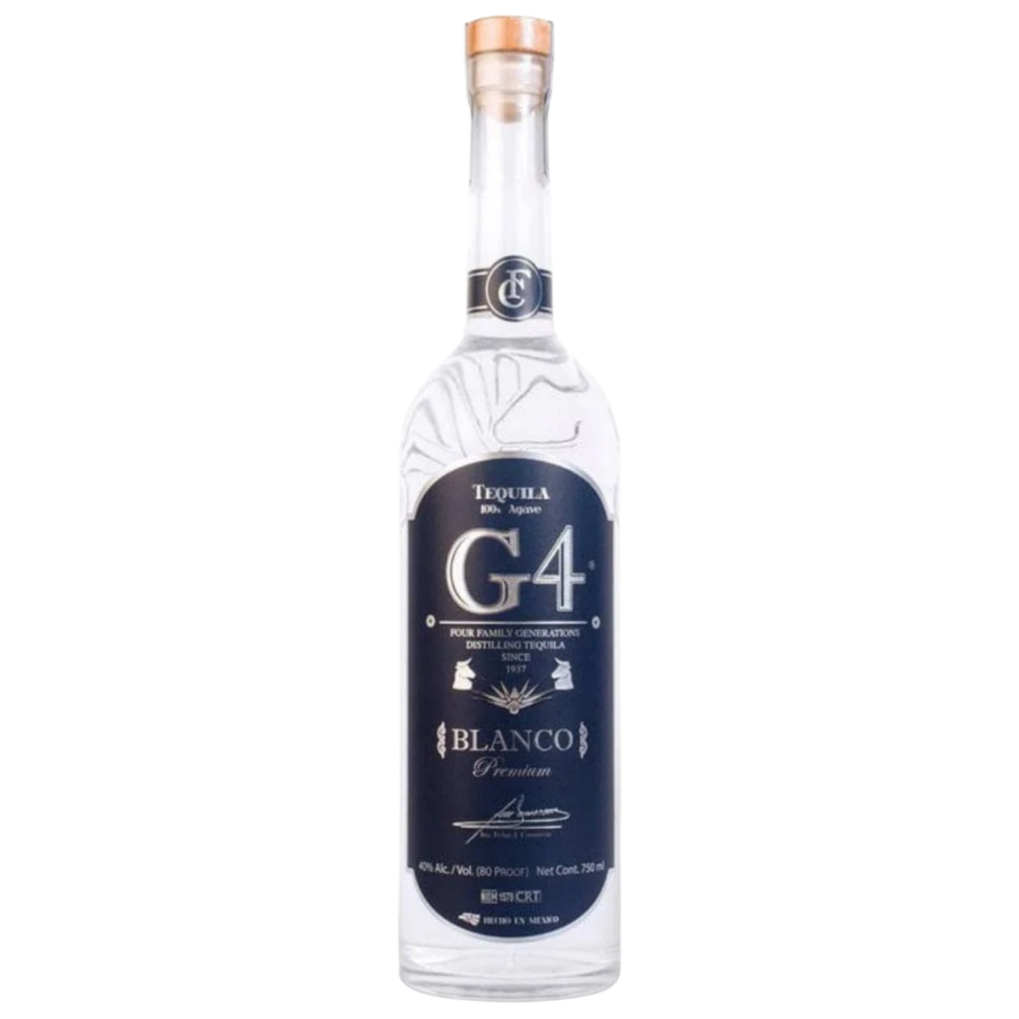 G4 Blanco Tequila 750ml