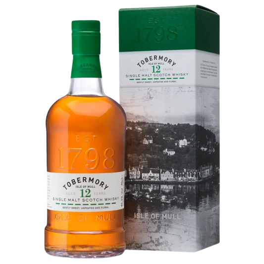 Tobermory 12 Year Old Single Malt Whisky 700ml