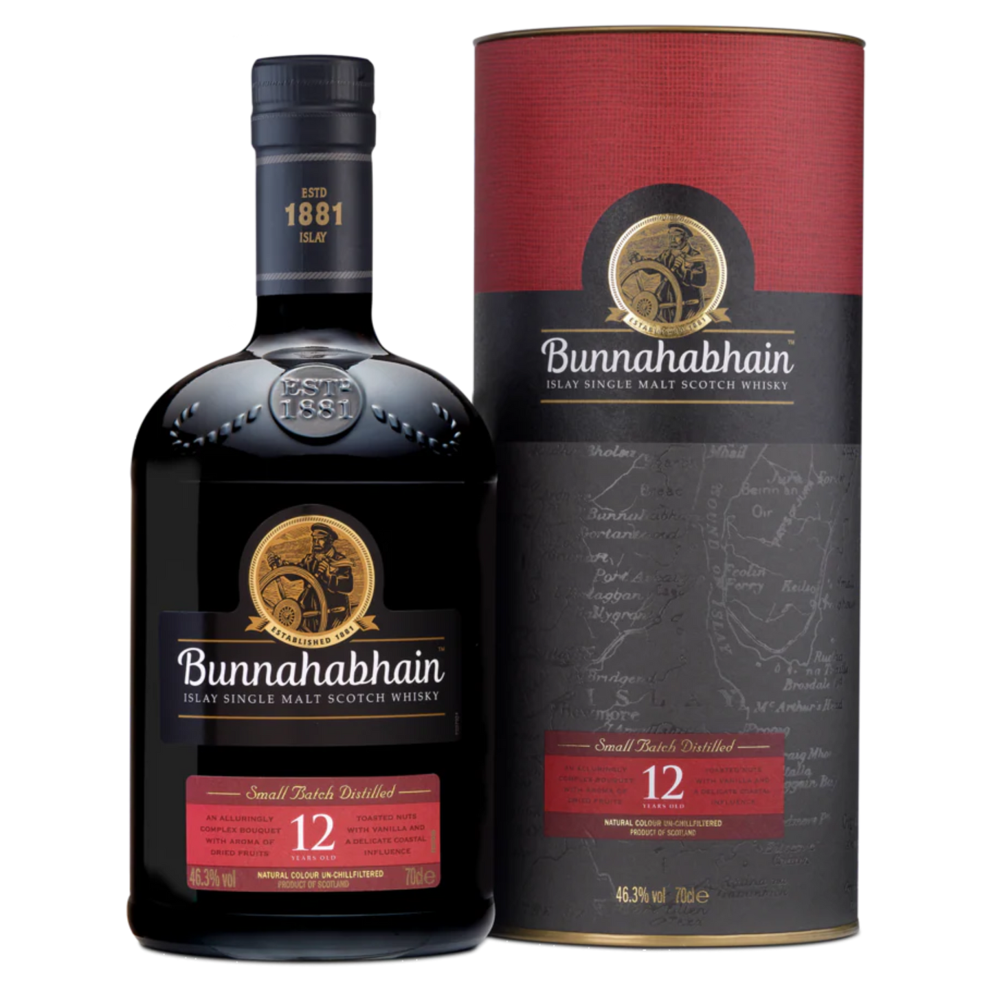 Bunnahabhain 12yo Single Malt Whisky 700ml