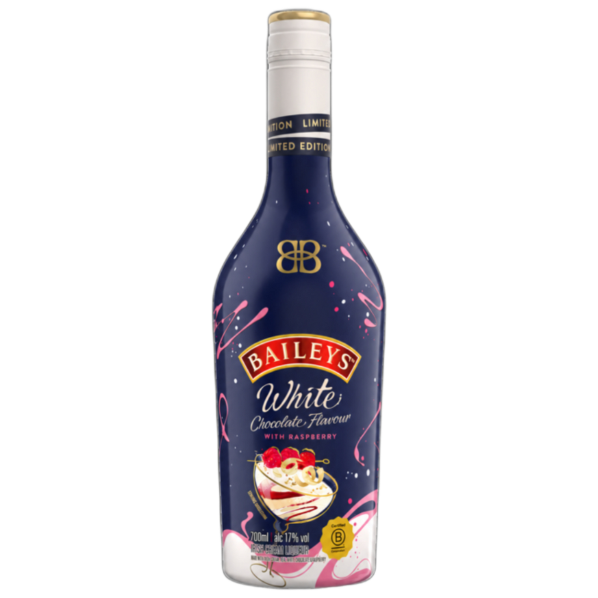 Baileys White Chocolate Raspberry 700ml